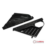 C8 Corvette Real Carbon Fiber Engine Bay Side Panels | Direct Replacement (Stingray & Z06 Coupe)