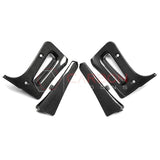 C8 Corvette Z06 & E-Ray 2022-20256 Extended Splash Guards | 4pcs Real Carbon Fiber Mud Flaps Set