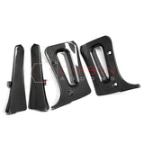 C8 Corvette Z06 & E-Ray 2022-2025 Extended Splash Guards | 4pcs Real Carbon Fiber Mud Flaps Set