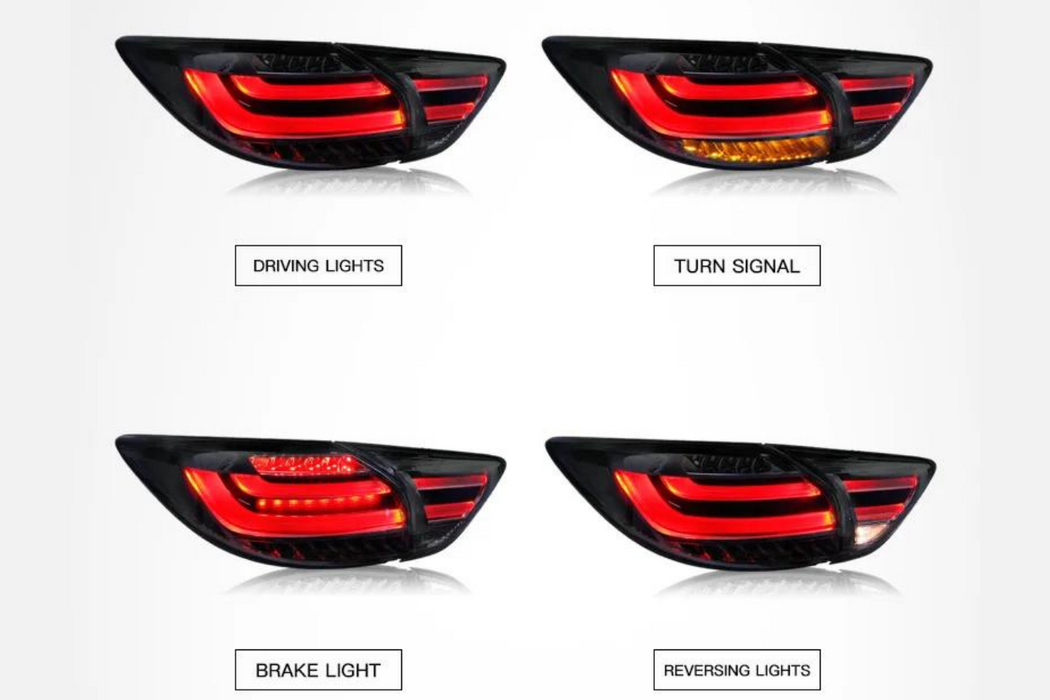 Audi A3 (8L) Black Headlight Set (2000-2003) - K2 Industries