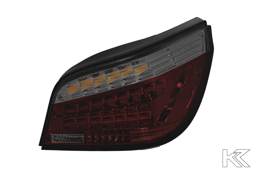 BMW 5-Series E60 OLED Sequential Red/Smoked Tail Lights (08-10) - K2 Industries