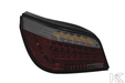 BMW 5-Series E60 OLED Sequential Red/Smoked Tail Lights (08-10) - K2 Industries