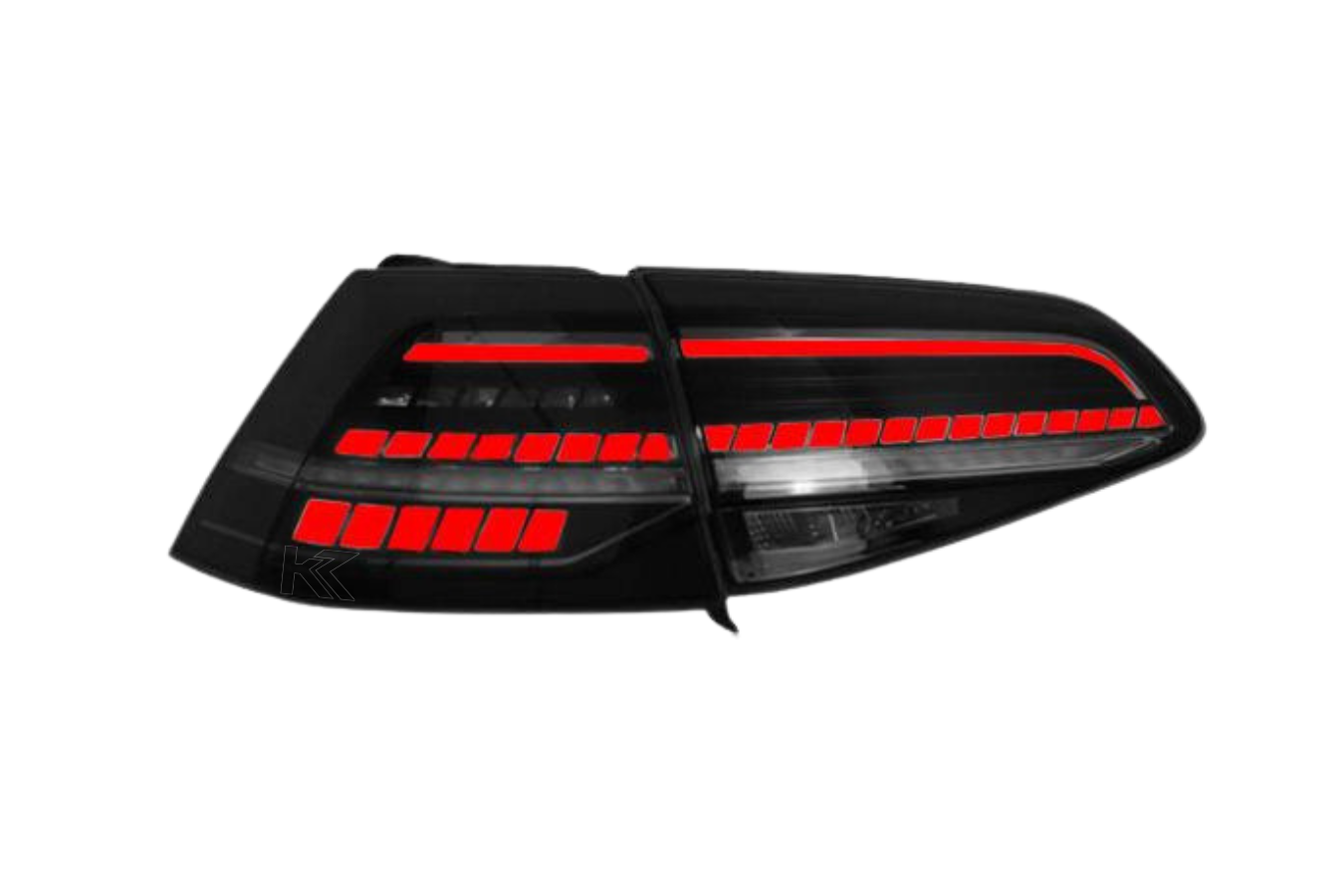 VW MK7 Golf 7 and Golf MK7 7.5 Euro Style Tail Lights 2013-2019