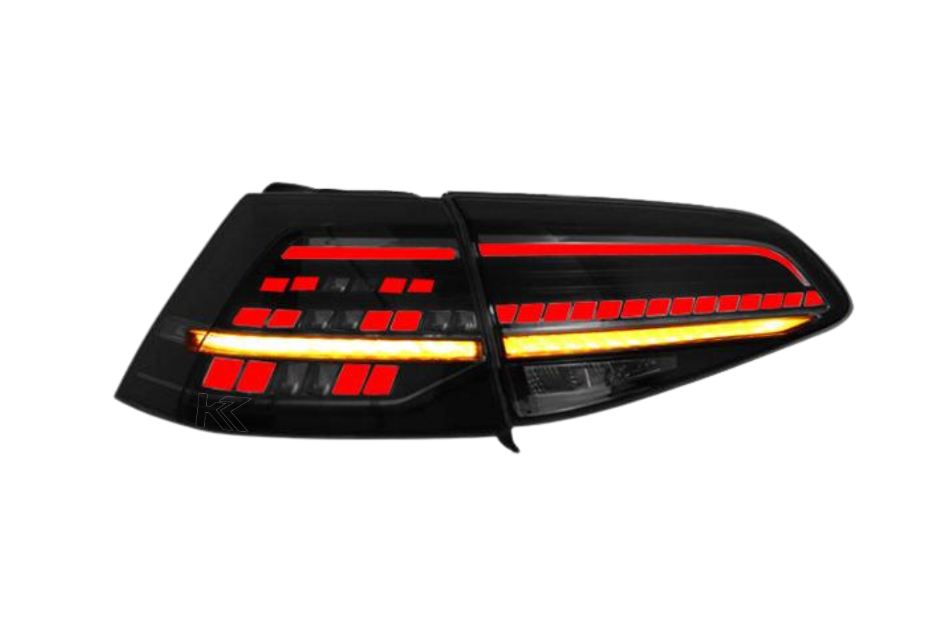 VW MK7 Golf 7 and Golf MK7 7.5 Euro Style Tail Lights 2013-2019