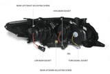 Toyota Corolla 10th Gen (E140 Wide-Body) Facelift Projector Headlights Upgrade (2011-2013) - K2 Industries
