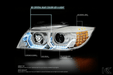 BMW 3-Series E90 Chrome 3D LED Halo Headlights -V2 - K2 Industries