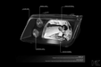 VW Jetta Mk4 Black OE Style Headlights (99-05) - K2 Industries