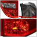 BMW X5 Red/Smoke OEM Style Tail Lights (00-06) - K2 Industries
