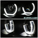 BMW X5 E53 - Black MultiColor 3D Halo Headlights - K2 Industries