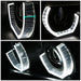 BMW X5 E53 - Black MultiColor 3D Halo Headlights - K2 Industries