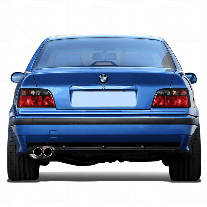 BMW 3-Series E36 Coupe Red/Smoke JDM Style Tail Lights (90-99) - V2 - K2 Industries