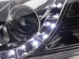 Audi A3 (8P / 8PA) Chrome LED Headlights with Daytime Running Lights (2003 - 2007) - K2 Industries
