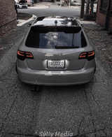 Audi A3 (8p) Hatchback Smoked/Clear LED Tail Lights (2004-2008) - K2 Industries