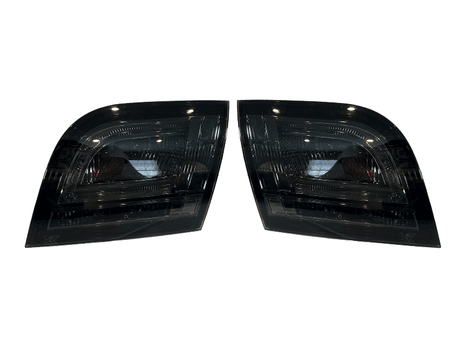 Audi A3 (8p) Hatchback Smoked/Clear LED Tail Lights (2004-2008) - K2 Industries