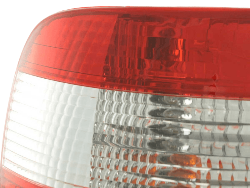 Audi A4 (B5 / 8D) Red / Clear Tail Lights (1995-2000) - K2 Industries