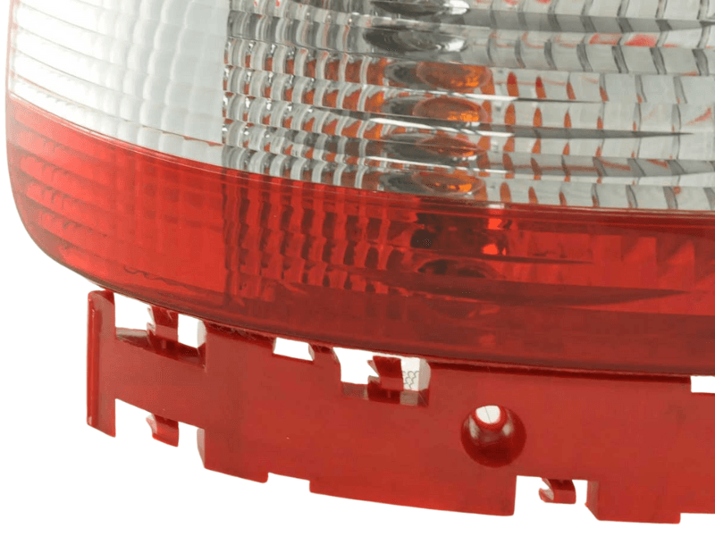 Audi A4 (B5 / 8D) Red / Clear Tail Lights (1995-2000) - K2 Industries