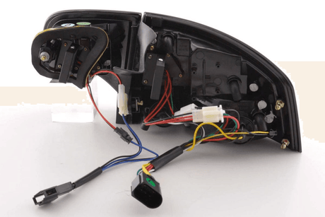 Audi A4 (B7/8E) Sedan Chrome Smoke LED Taillights Set (2004-2007) - K2 Industries