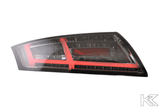 Audi TT 8J Black Dynamic LED Tail Lights (2006-2014) - K2 Industries
