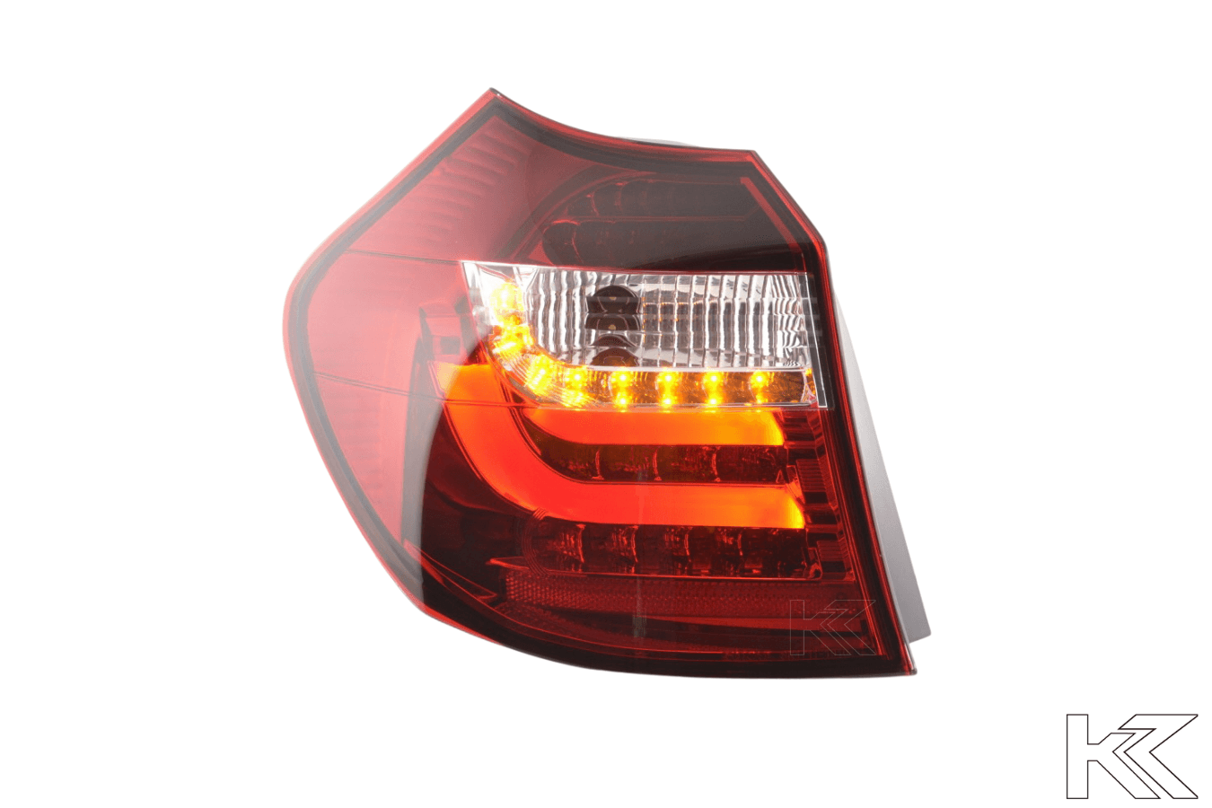 BMW 1-series E81 -3/5-door Red LED Taillights Set (2007-2011) - K2 Industries
