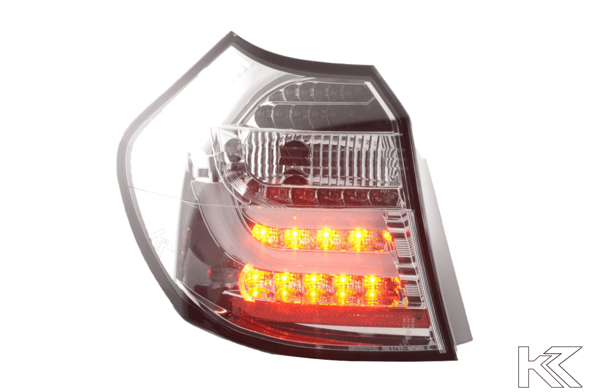 BMW 1 Series E87 /E81 3/5-Door Chrome LED Taillights (2004-2007) - K2 Industries