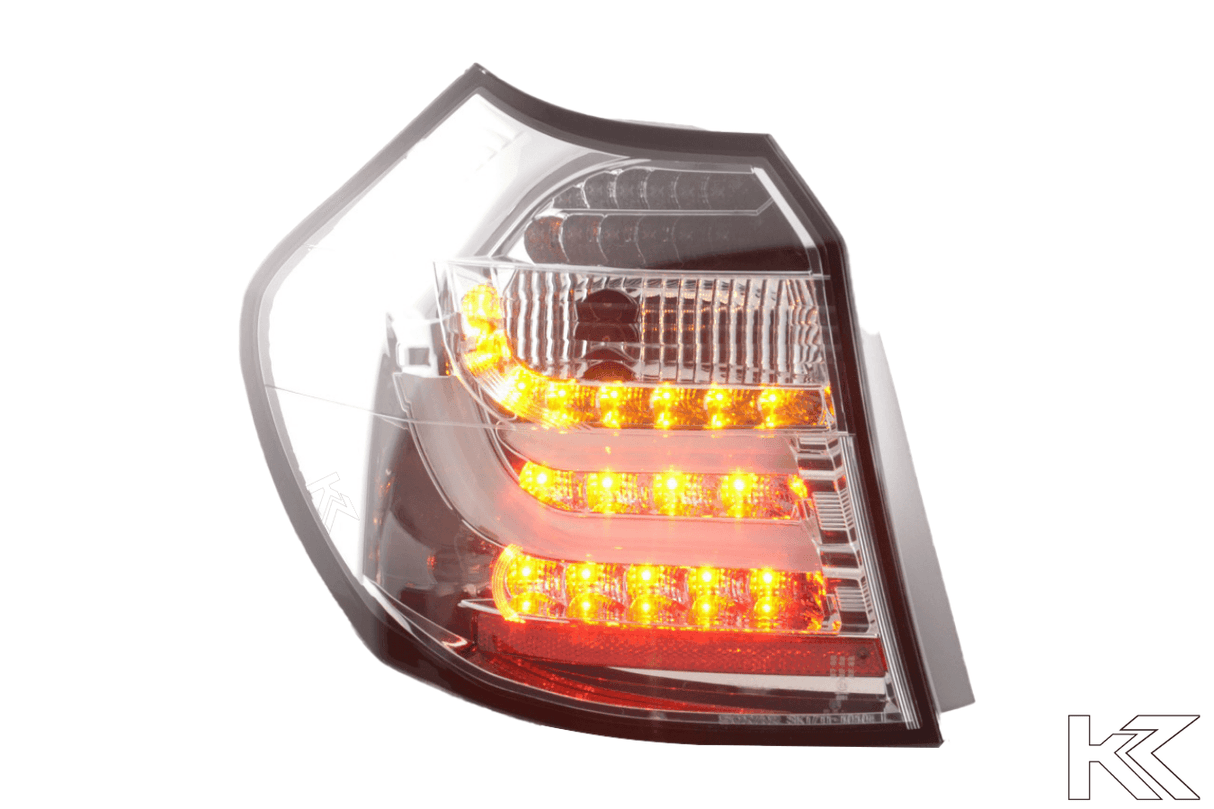 BMW 1 Series E87 /E81 3/5-Door Chrome LED Taillights (2004-2007) - K2 Industries