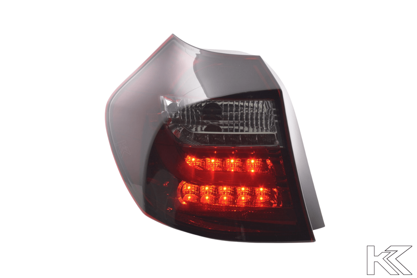 BMW 1 Series E87/E81 - 3/5-Door Red/Smoked LED Taillights (2004-2007) - K2 Industries