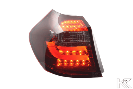 BMW 1 Series E87/E81 -3/5-Door Red/Smoked LED Taillights (2007-2011) - K2 Industries
