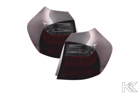 BMW 1 Series E87/E81 -3/5-Door Red/Smoked LED Taillights (2007-2011) - K2 Industries