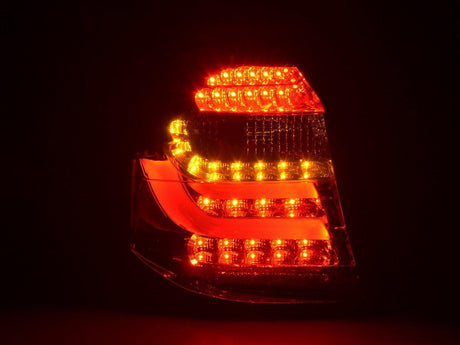 BMW 1 Series E87/E81 -3/5-Door Red/Smoked LED Taillights (2007-2011) - K2 Industries