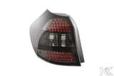 BMW 1 Series Type E87 Black LED Taillights(2004-2007) - K2 Industries