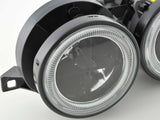 BMW 3-series E30 2/4 door. Black Angel Eyes Headlight Set (1987-1991) - K2 Industries