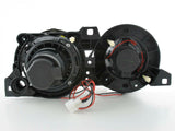 BMW 3-series E30 2/4 door. Black Angel Eyes Headlight Set (1987-1991) - K2 Industries