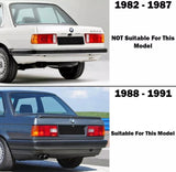 BMW 3-Series E30 Red/ Clear Tail Lights- Facelift (1988-1994) - K2 Industries
