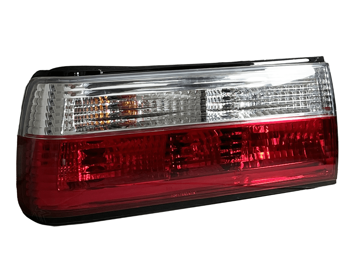 BMW 3-Series E30 Red/ Clear Tail Lights- Facelift (88-94) - K2 Industries