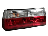 BMW 3-Series E30 Red/ Clear Tail Lights- Facelift (1988-1994) - K2 Industries