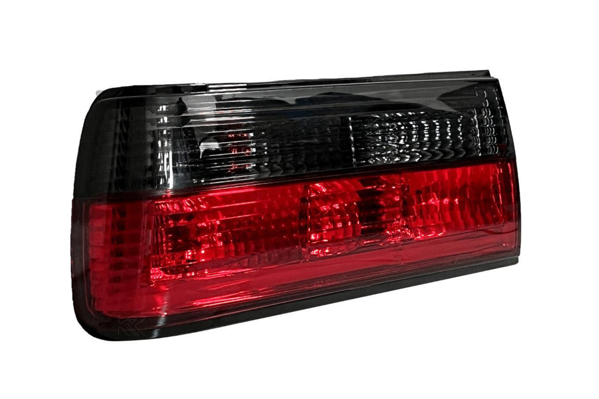 BMW 3-Series E30 Red/ Smoked Tail Lights- Facelift (1988-1994) - K2 Industries