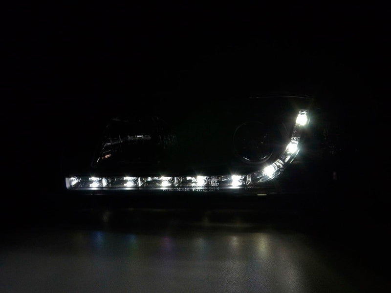 BMW 3series E36 Coupe Black LED Headlights with Daytime Running Light