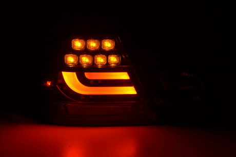 BMW 3-series E46 Coupe Black LED LightBar Taillights Set (2003-2007) - K2 Industries