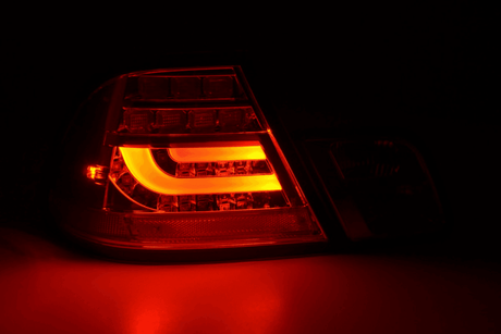 BMW 3-series E46 Coupe Chrome Clear LED LightBar Taillights Set (1999-2003) - K2 Industries
