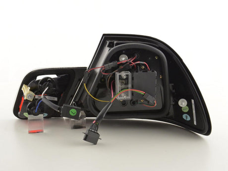BMW 3-Series E46 Coupe Chrome Clear LED LightBar Taillights Set- Facelift (2003-2007) - K2 Industries