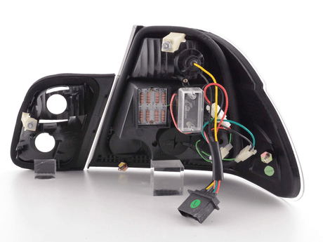BMW 3 Series E46 Sedan Black Altezza Style LED Taillights - Pre-Facelift (1998-2001) - K2 Industries