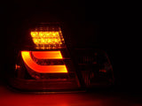 BMW 3-series E46 Sedan Chrome/Clear LED LightBar Taillights Set- Facelift (2002-2005) - K2 Industries