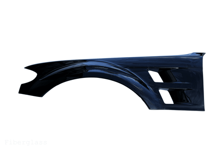BMW 3-Series E46 Sedan Full Over Fender Kit with Vented Front Fenders - ABS OR Fiberglass - K2 Industries