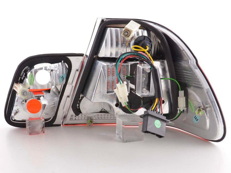 BMW 3-series E46 Sedan Red Altezza Style Taillights Set- Pre-Facelift (1998-2001) - K2 Industries