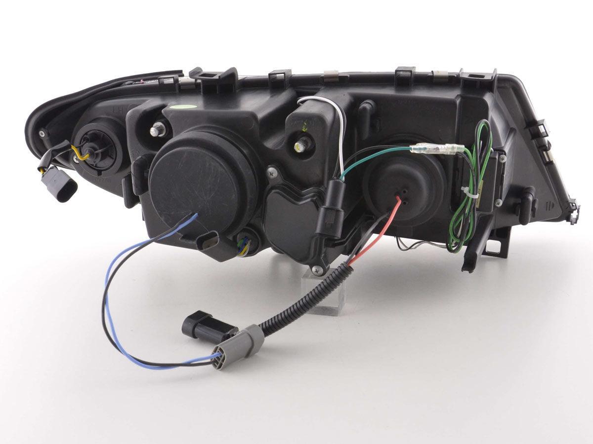 BMW 3-series E46 Sedan/Touring Black "U Eye"  Headlights (2002-2005) - K2 Industries