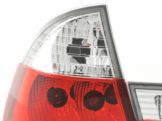BMW 3 Series E46 Touring JDM Style Red Taillights Set (1999-2002) - K2 Industries