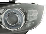 BMW 3-Series (E90 Sedan / E91 Touring) Black Angel Eyes Headlights (2005-2008) - K2 Industries