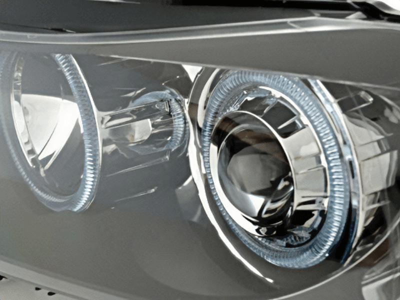 BMW 3-Series (E90 Sedan / E91 Touring) Black Angel Eyes Headlights (2005-2008) - K2 Industries