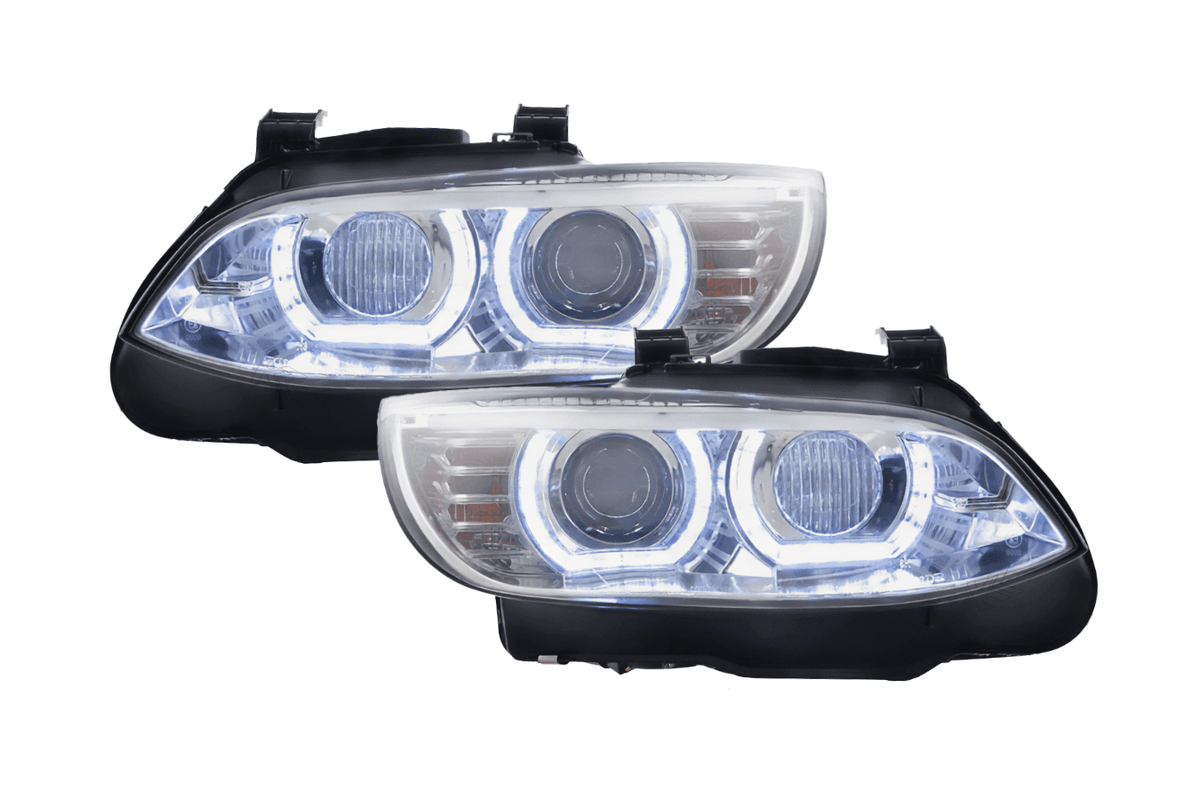 BMW 3series E92 / E93 Chrome LED Headlights Upgrade (20062010) Fo