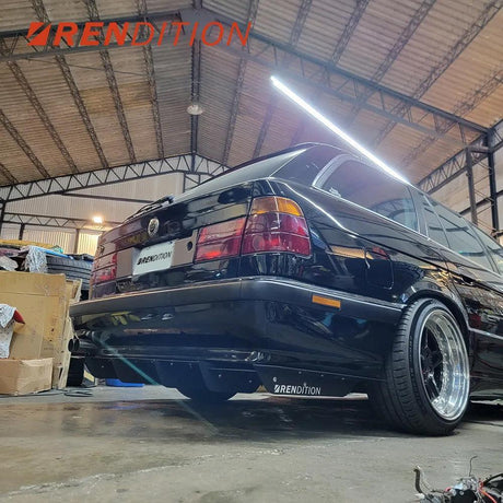 BMW 5 Series E34 Rear Diffuser Kit V2 (1987-1996) - K2 Industries